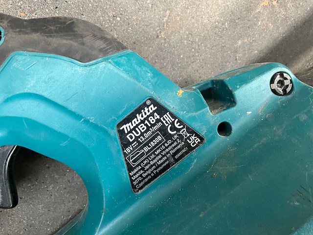 Makita dub184 accu-bladblazer - afbeelding 4 van  4