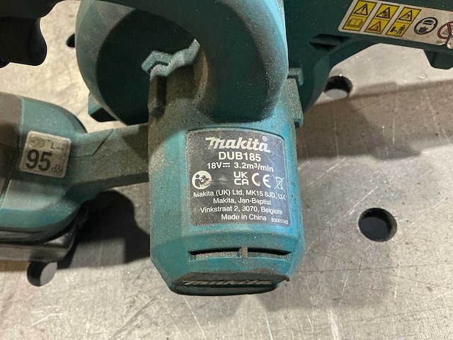 Makita dub185 bladblazer - afbeelding 3 van  3