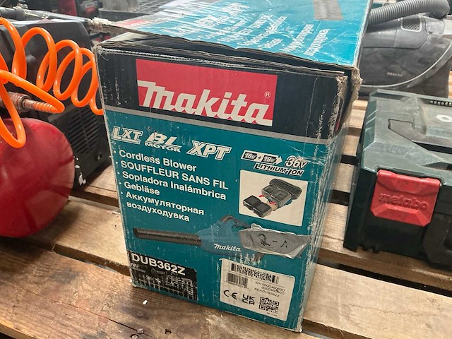 Makita dub372 accu bladblazer - afbeelding 2 van  5
