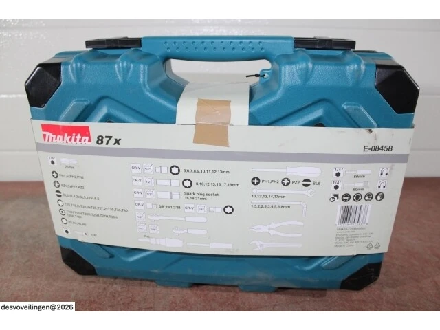 Makita e-08458 handgereedschapsset (87-delig) - afbeelding 4 van  4