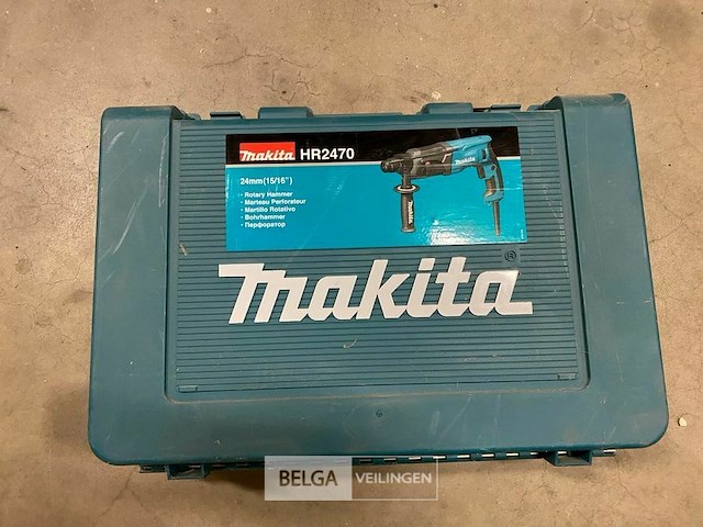 Makita elek. boorhamer hr2470 (nieuw) + koffer - afbeelding 1 van  3