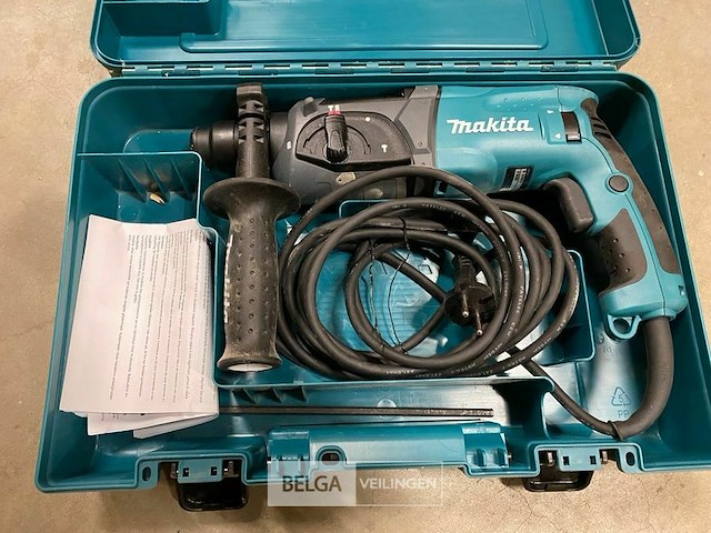 Makita elek. boorhamer hr2470 (nieuw) + koffer - afbeelding 2 van  3