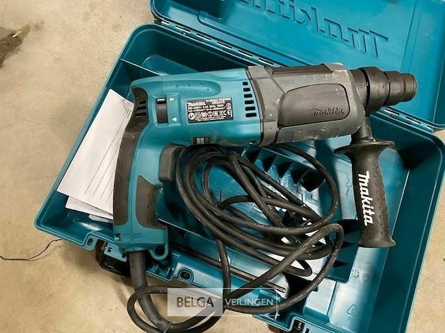 Makita elek. boorhamer hr2470 (nieuw) + koffer - afbeelding 3 van  3