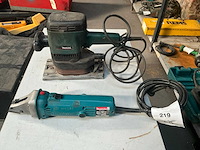 Makita elektrisch gereedschap (2x) - afbeelding 1 van  7