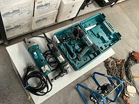Makita elektrisch gereedschap (3x) - afbeelding 1 van  9