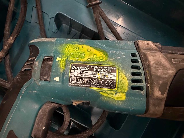 Makita elektrische boorhamer - afbeelding 2 van  3