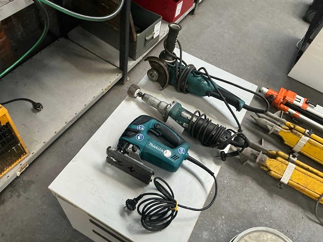 Makita elektrische gereedschap (3x) - afbeelding 1 van  11