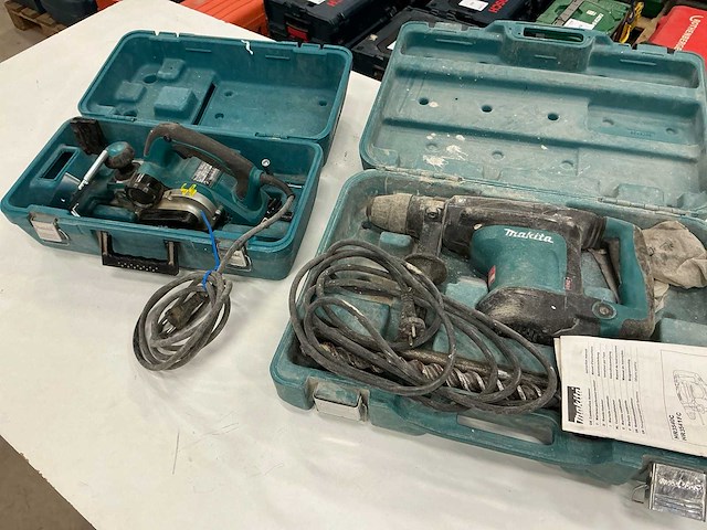 Makita elektrische gereedschappen (2x) - afbeelding 1 van  6