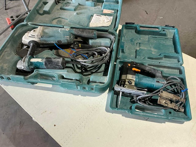 Makita elektrische gereedschappen (3x) - afbeelding 1 van  9