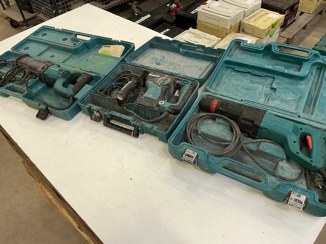 Makita elektrische gereedschappen (3x) - afbeelding 1 van  9