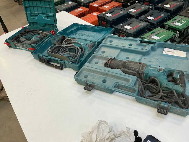 Makita elektrische gereedschappen (3x) - afbeelding 1 van  9