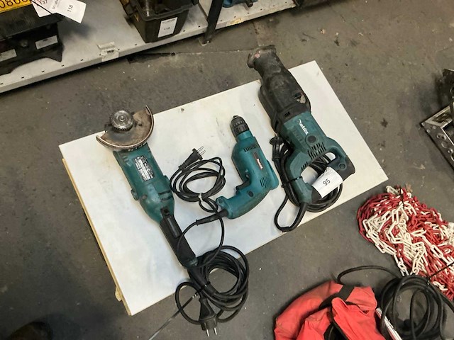 Makita elektrische gereedschappen (3x) - afbeelding 1 van  8