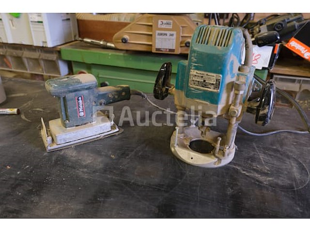 Makita frees + vibratieschuurmachine, metabo - afbeelding 8 van  10