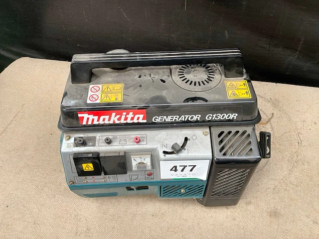 Makita g1300r stroomgenerator - afbeelding 5 van  6