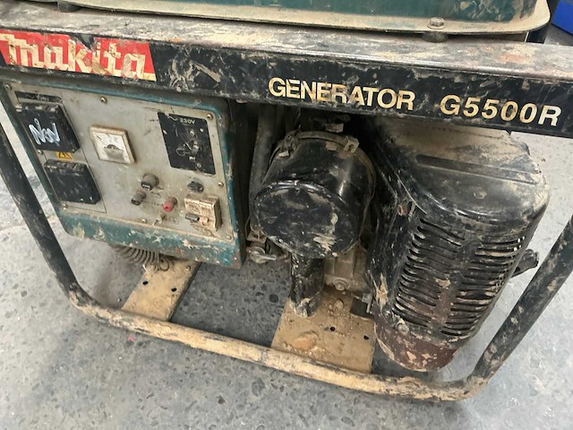 Makita g5500r stroomgenerator - afbeelding 6 van  8