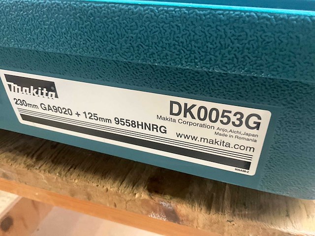 Makita ga9020 en 9558hnrg haakse slijpschijvenset - afbeelding 11 van  12