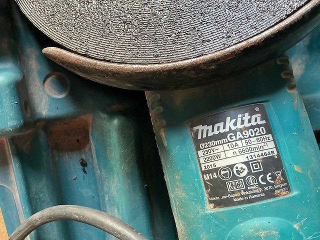 Makita ga9020 haakse slijpmachine - afbeelding 5 van  5