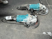 Makita ga9060 haakse slijpmachine (2x) - afbeelding 1 van  5