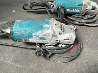 Makita ga9060 haakse slijpmachine (2x) - afbeelding 3 van  5