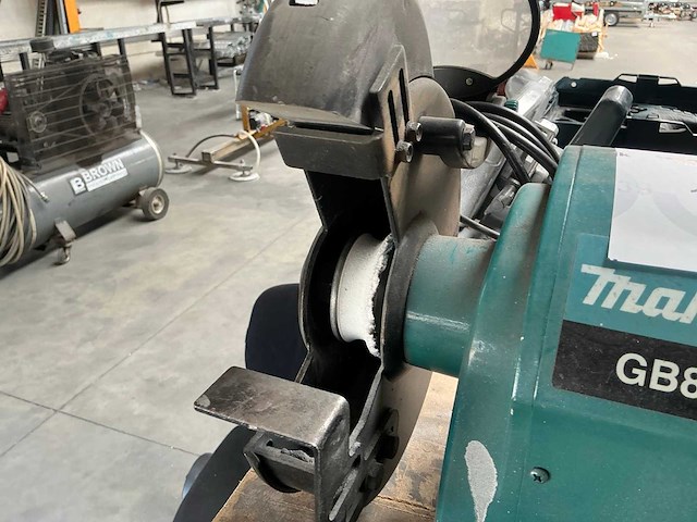 Makita gb801 werkbankslijpmachine - afbeelding 4 van  8