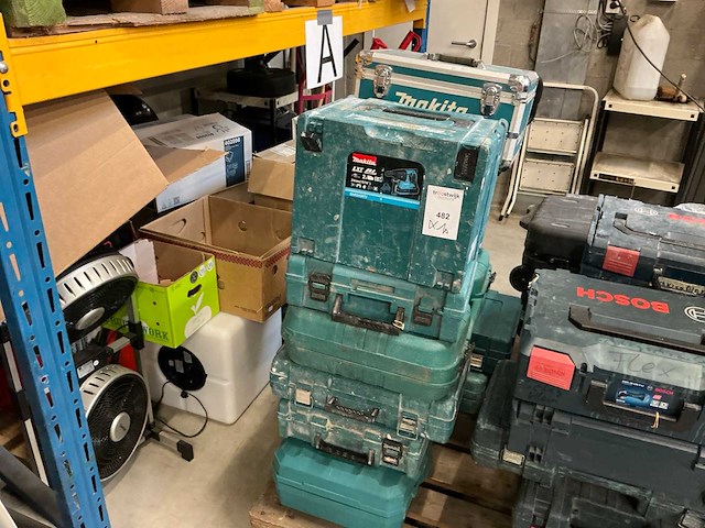 Makita gereedschapskoffer (10x) - afbeelding 1 van  4