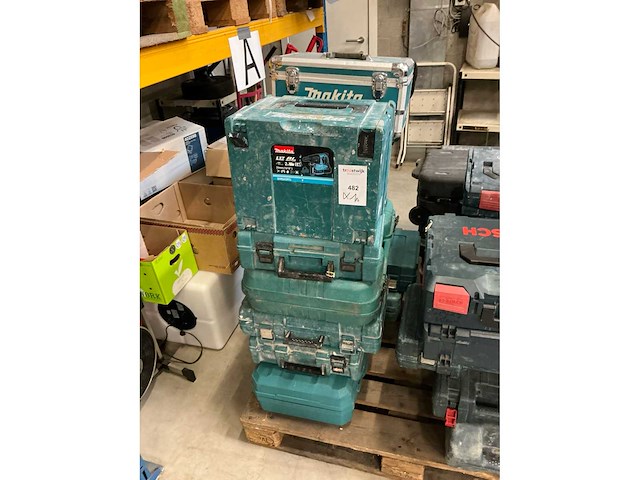 Makita gereedschapskoffer (10x) - afbeelding 2 van  4