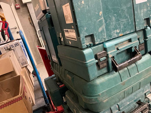 Makita gereedschapskoffer (10x) - afbeelding 4 van  4
