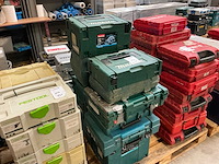 Makita gereedschapskoffer (12x) - afbeelding 1 van  3