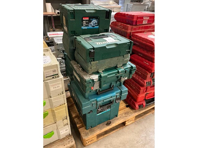 Makita gereedschapskoffer (12x) - afbeelding 2 van  3