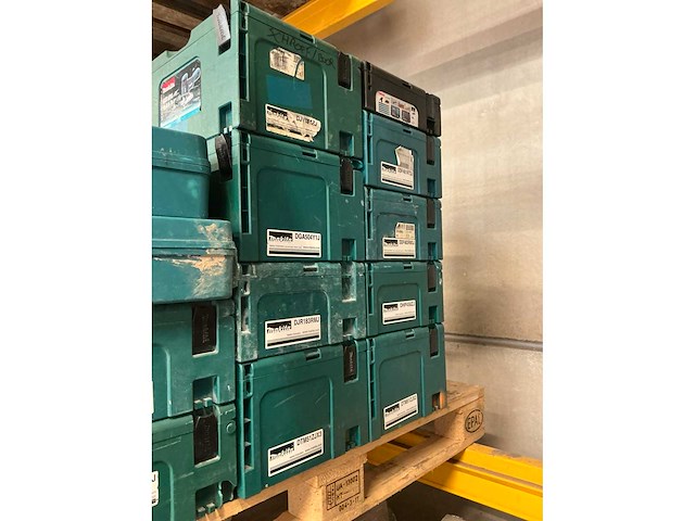 Makita gereedschapskoffer (13x) - afbeelding 2 van  2