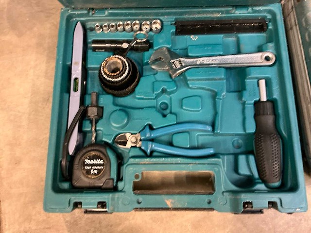 Makita gereedschapskoffer (2x) - afbeelding 5 van  8