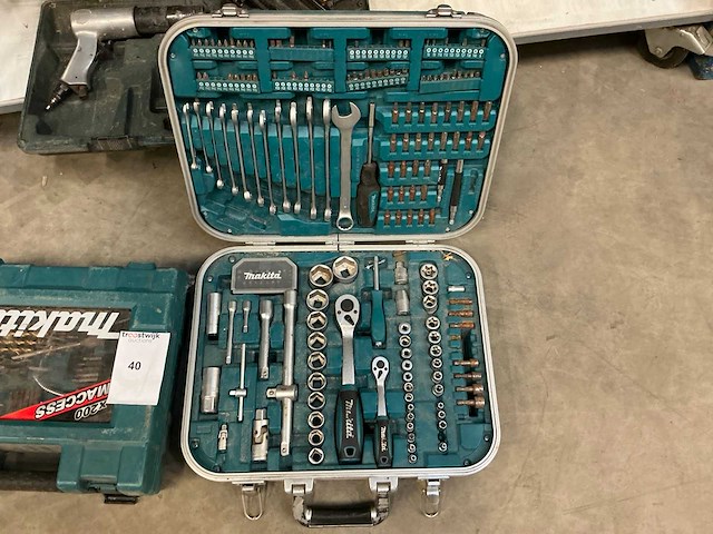 Makita gereedschapskoffer (2x) - afbeelding 6 van  8