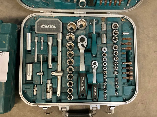Makita gereedschapskoffer (2x) - afbeelding 7 van  8