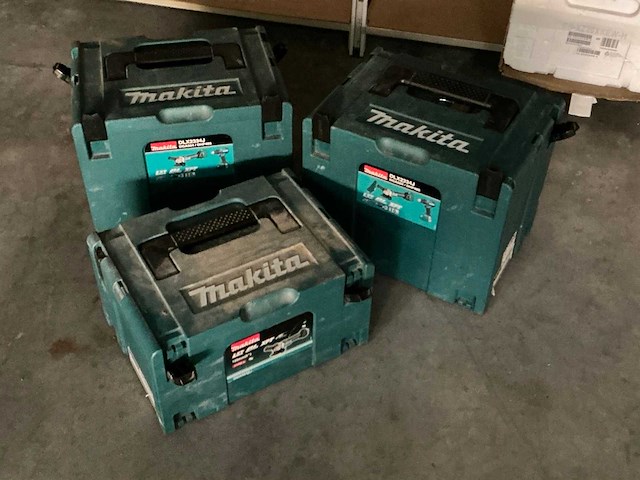 Makita gereedschapskoffer (3x) - afbeelding 1 van  2