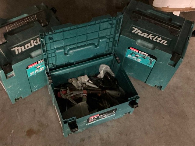 Makita gereedschapskoffer (3x) - afbeelding 2 van  2