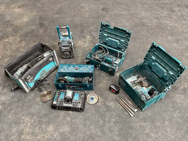 Makita gereedschapsset - afbeelding 1 van  10