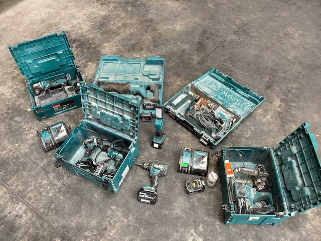 Makita gereedschapsset - afbeelding 1 van  10
