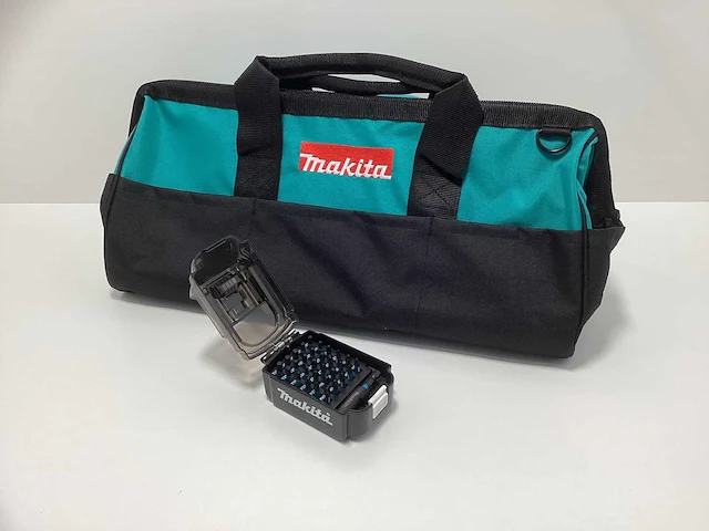 Makita gereedschapstas + 32 delige bitset - afbeelding 1 van  4
