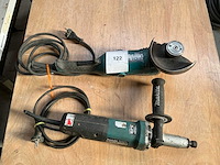 Makita haakse- en rechteslijpmachine - afbeelding 1 van  7