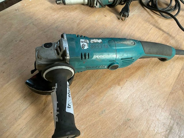 Makita haakse- en rechteslijpmachine - afbeelding 3 van  6