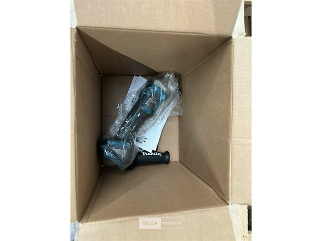 Makita haakse slijper 18v - 125mm zonder accu en lader - afbeelding 1 van  2