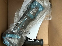 Makita haakse slijper 18v - 125mm zonder accu en lader - afbeelding 2 van  2
