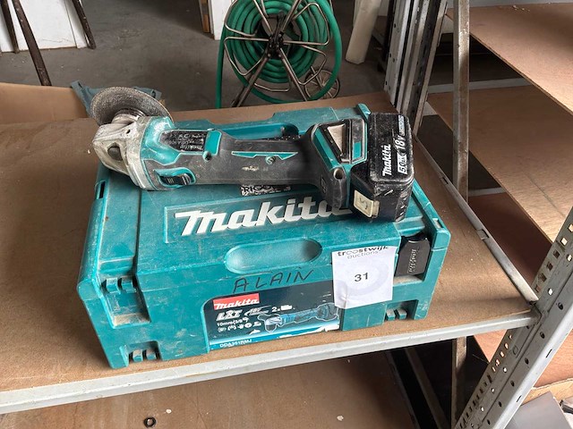Makita haakse slijper, boormachine - afbeelding 1 van  1
