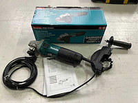 Makita haakse slijpmachine 125 mm