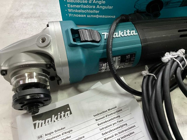 Makita haakse slijpmachine 125 mm - afbeelding 3 van  6