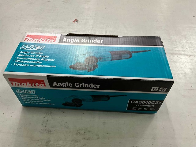 Makita haakse slijpmachine 125 mm - afbeelding 5 van  6