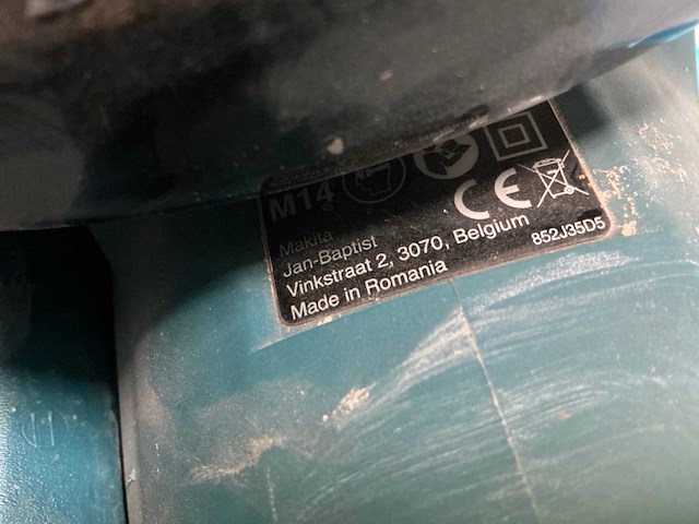 Makita haakse slijpmachine (2x) - afbeelding 4 van  9
