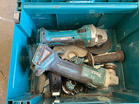 Makita haakse slijpmachine (2x) - afbeelding 8 van  9