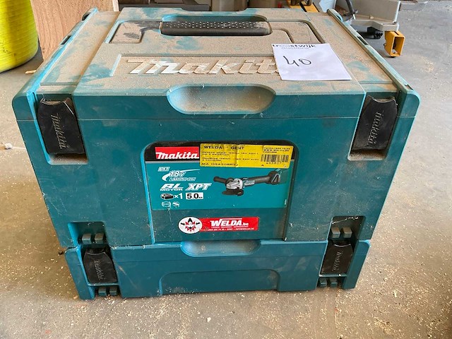 Makita haakse slijpmachine (2x) - afbeelding 9 van  9