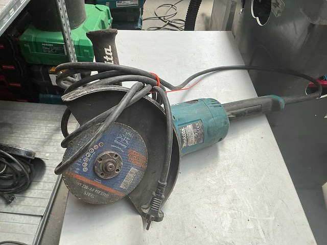 Makita haakse slijpmachine (2x) - afbeelding 6 van  10